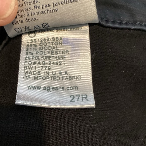 AG Adriano Goldshmied The Legging Super Skinny Jeans Size 27 - Picture 7 of 8